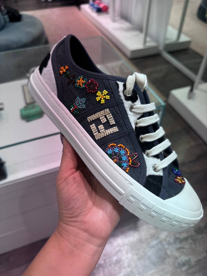 FENDI Sneakers front view - Women's luxury Shoes