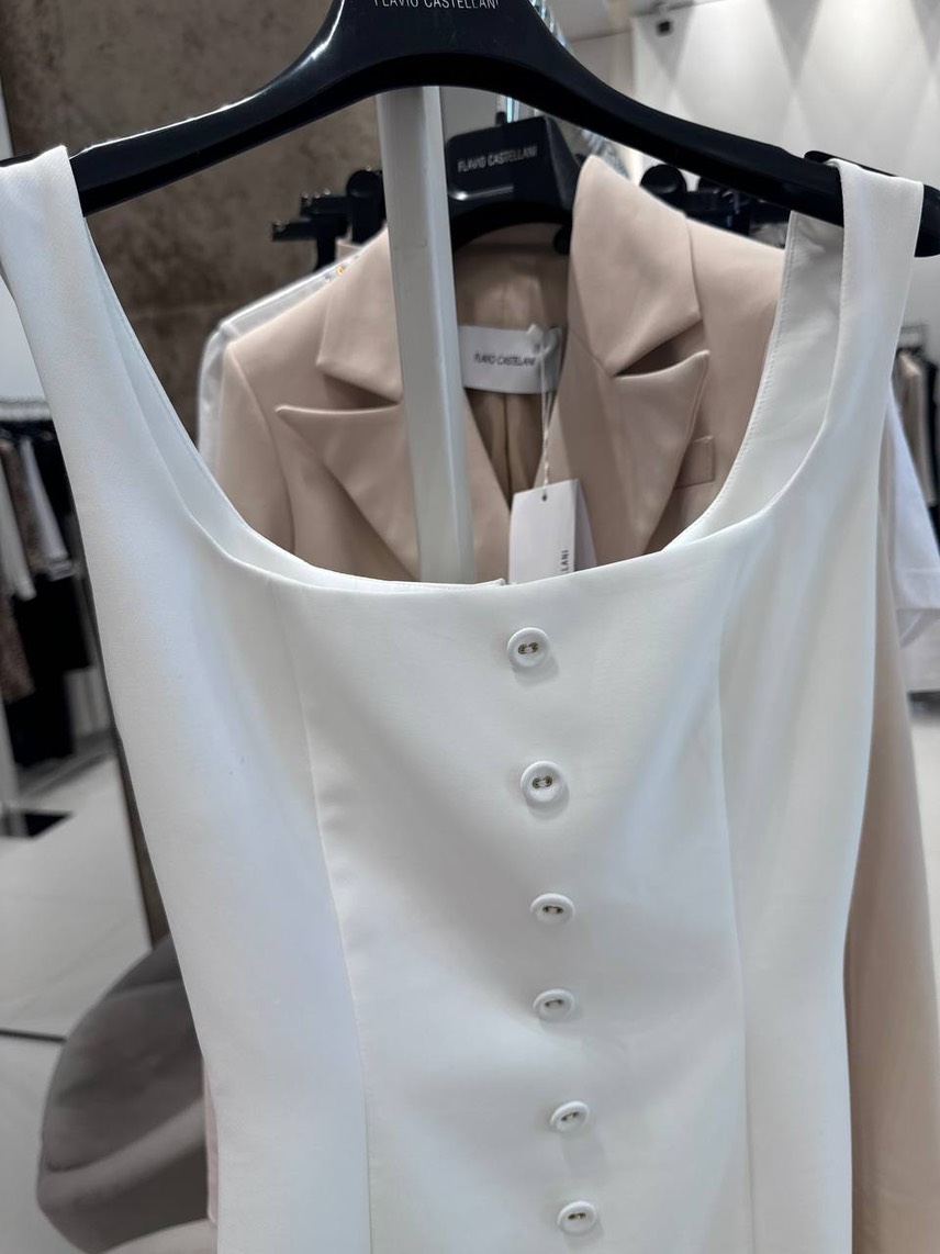 FLAVIO CASTELLANI Dresses side view - Women's luxury Clothes
