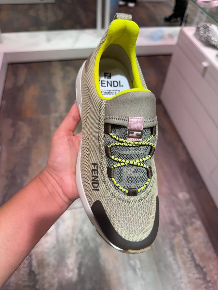 FENDI Sneakers side view - Women's luxury Shoes