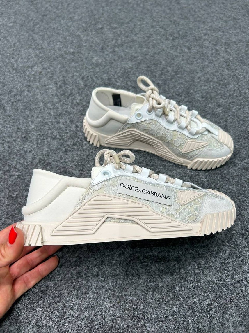 DOLCE & GABBANA Sneakers side view - Women's luxury Shoes