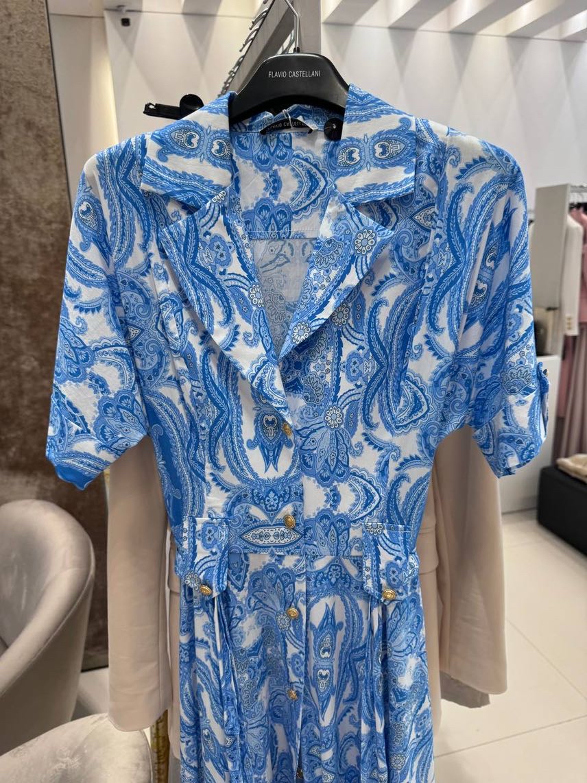 FLAVIO CASTELLANI Dresses side view - Women's luxury Clothes
