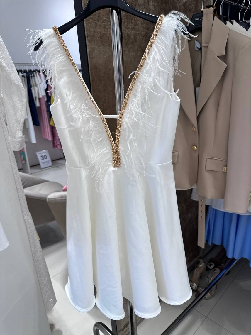 FLAVIO CASTELLANI Dresses side view - Women's luxury Clothes