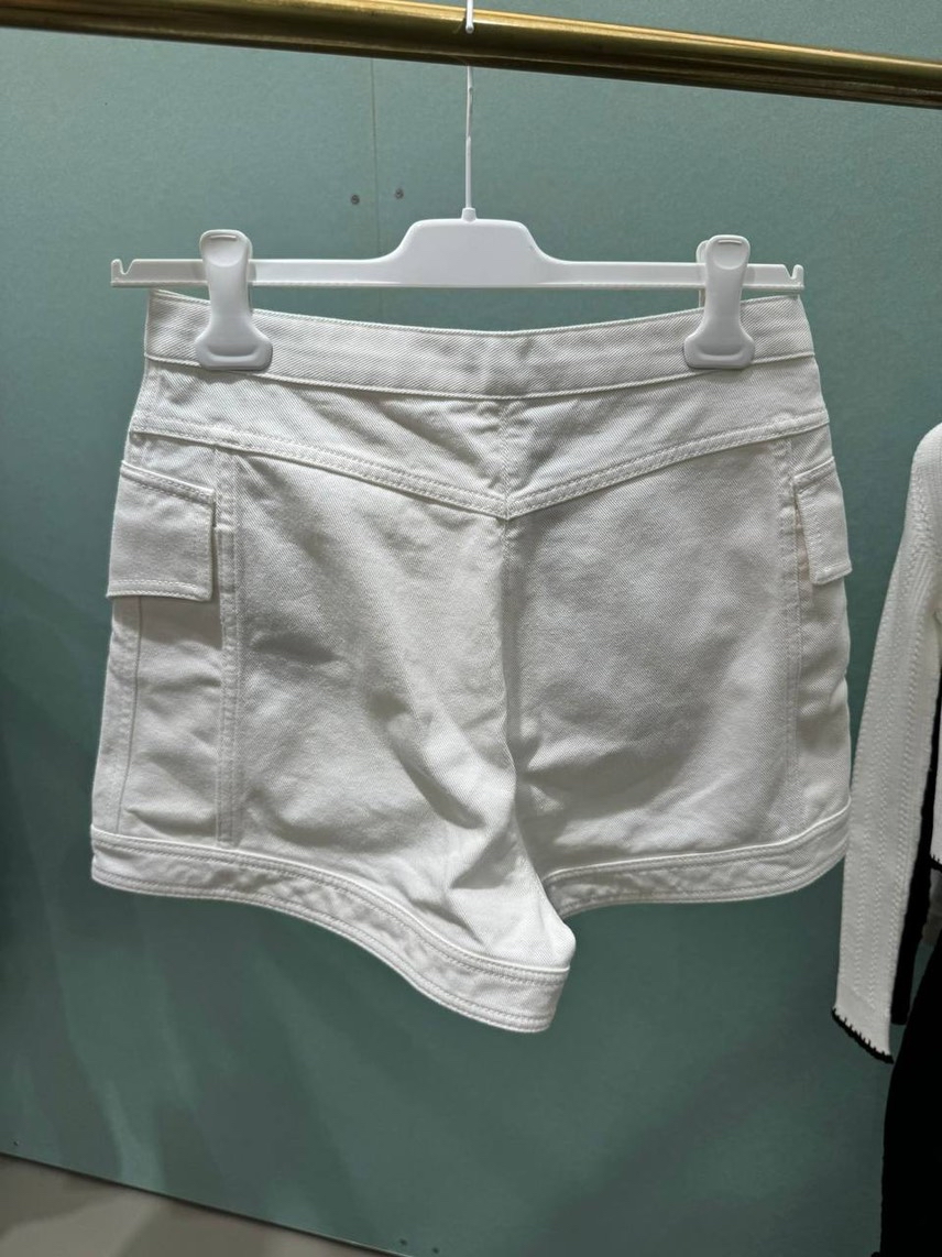 BALMAIN Shorts side view - Women's luxury Clothes
