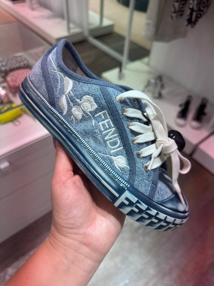 FENDI Sneakers front view - Women's luxury Shoes