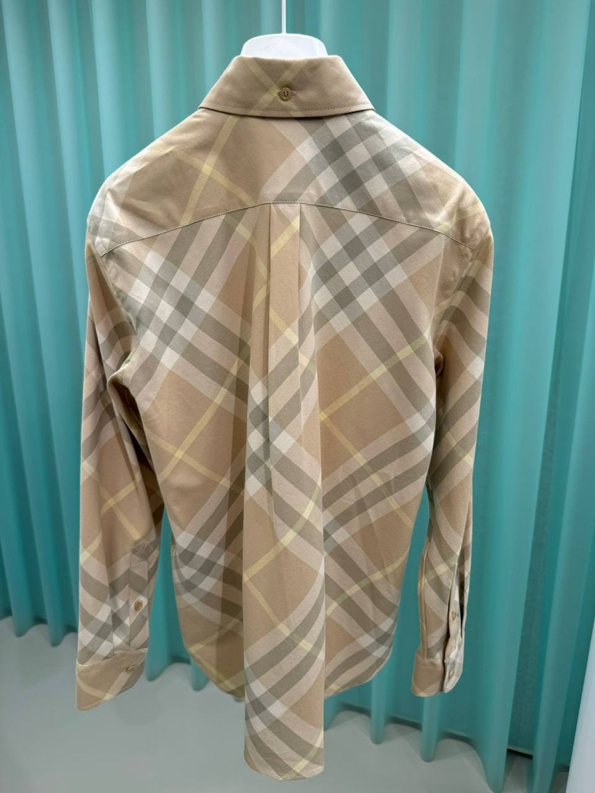 BURBERRY Shirts side view - Women's luxury Clothes