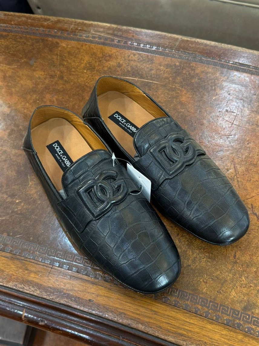 DOLCE & GABBANA Moccasins front view - Men's luxury Shoes
