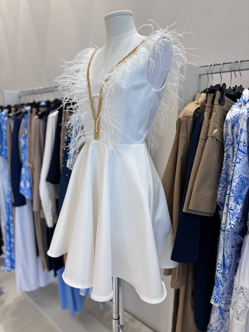 FLAVIO CASTELLANI Dresses side view - Women's luxury Clothes