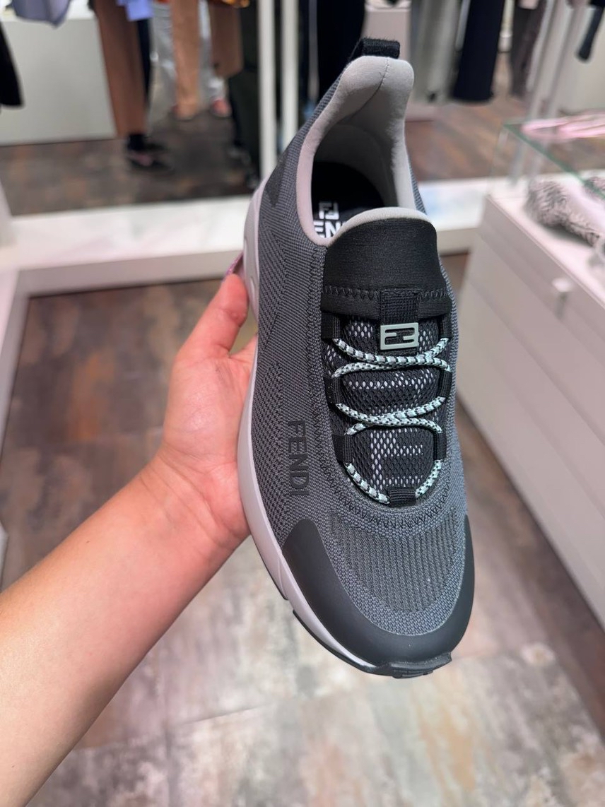 FENDI Sneakers side view - Women's luxury Shoes