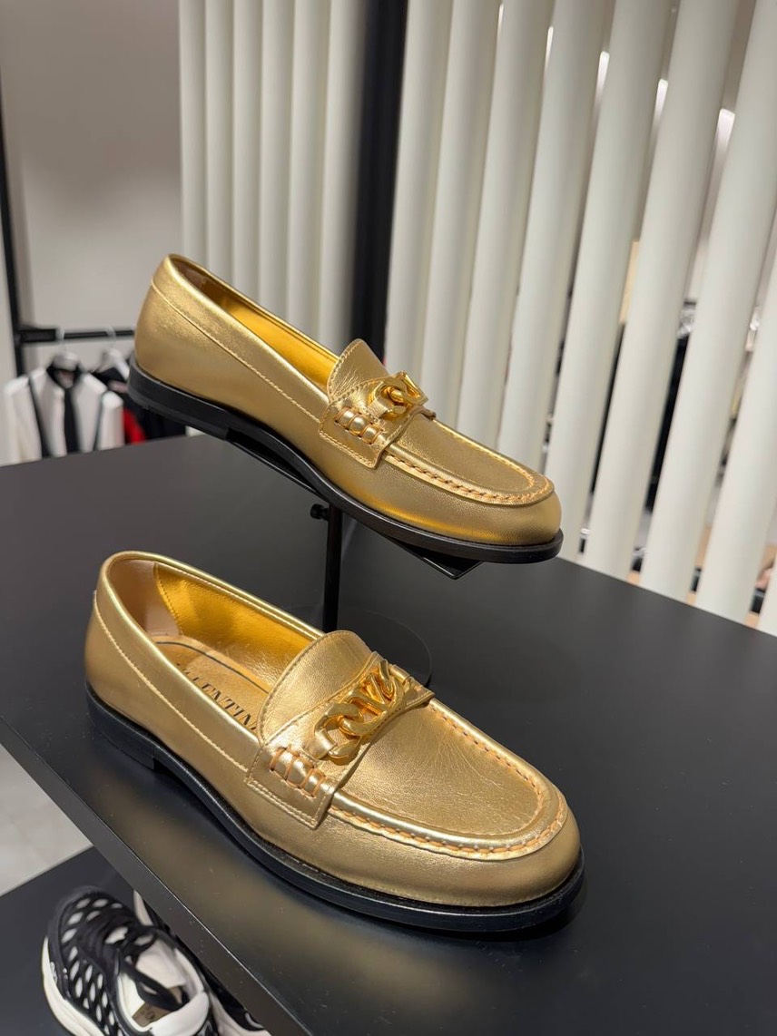 VALENTINO GARAVANI Loafers side view - Women's luxury Shoes