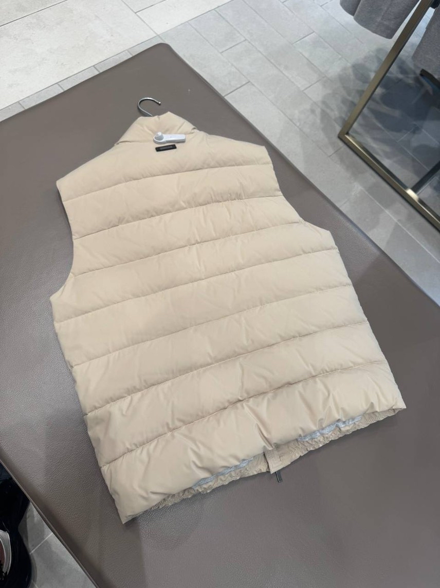PESERICO Gilets side view - Men's luxury Clothes