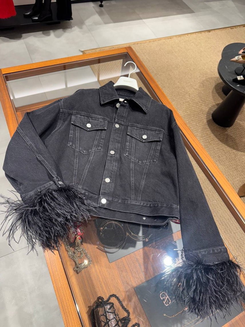 VALENTINO GARAVANI Jackets front view - Women's luxury Clothes