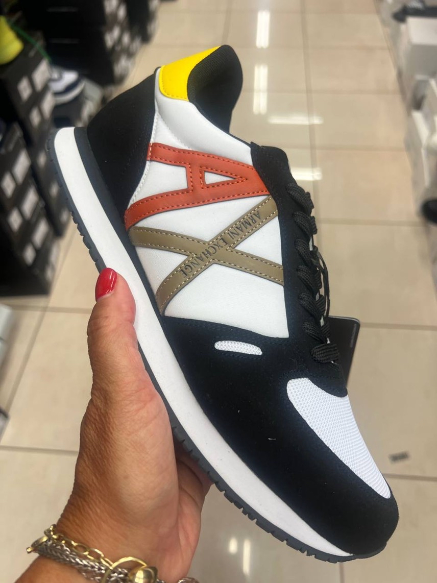 ARMANI EXCHANGE Sneakers front view - Men's luxury Shoes