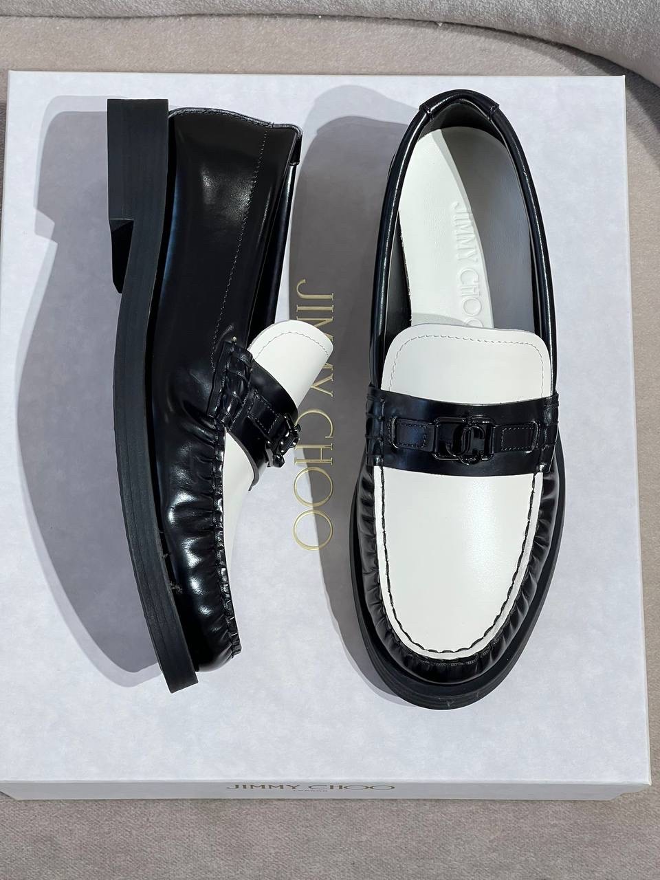JIMMY CHOO Loafers side view - Women's luxury Shoes
