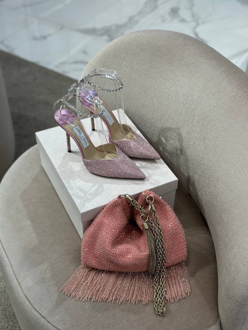 JIMMY CHOO Pumps side view - Women's luxury Shoes