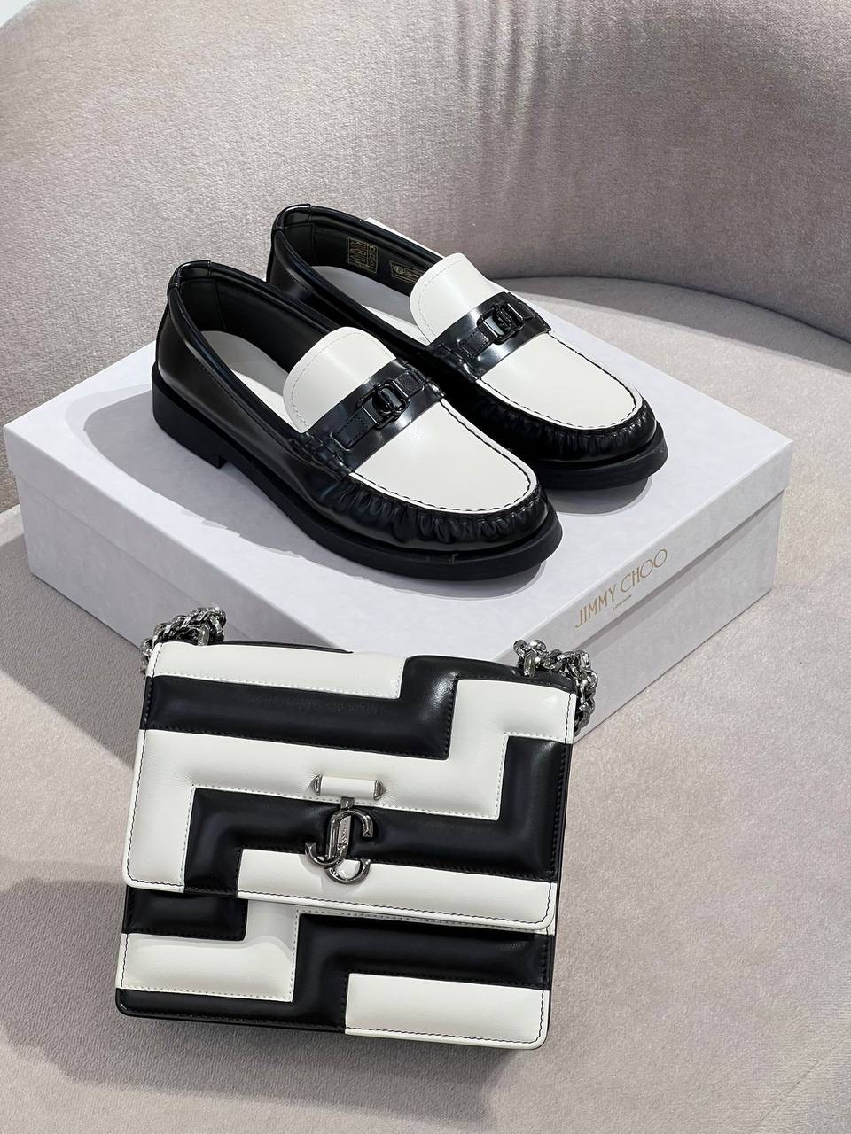 JIMMY CHOO Loafers front view - Women's luxury Shoes