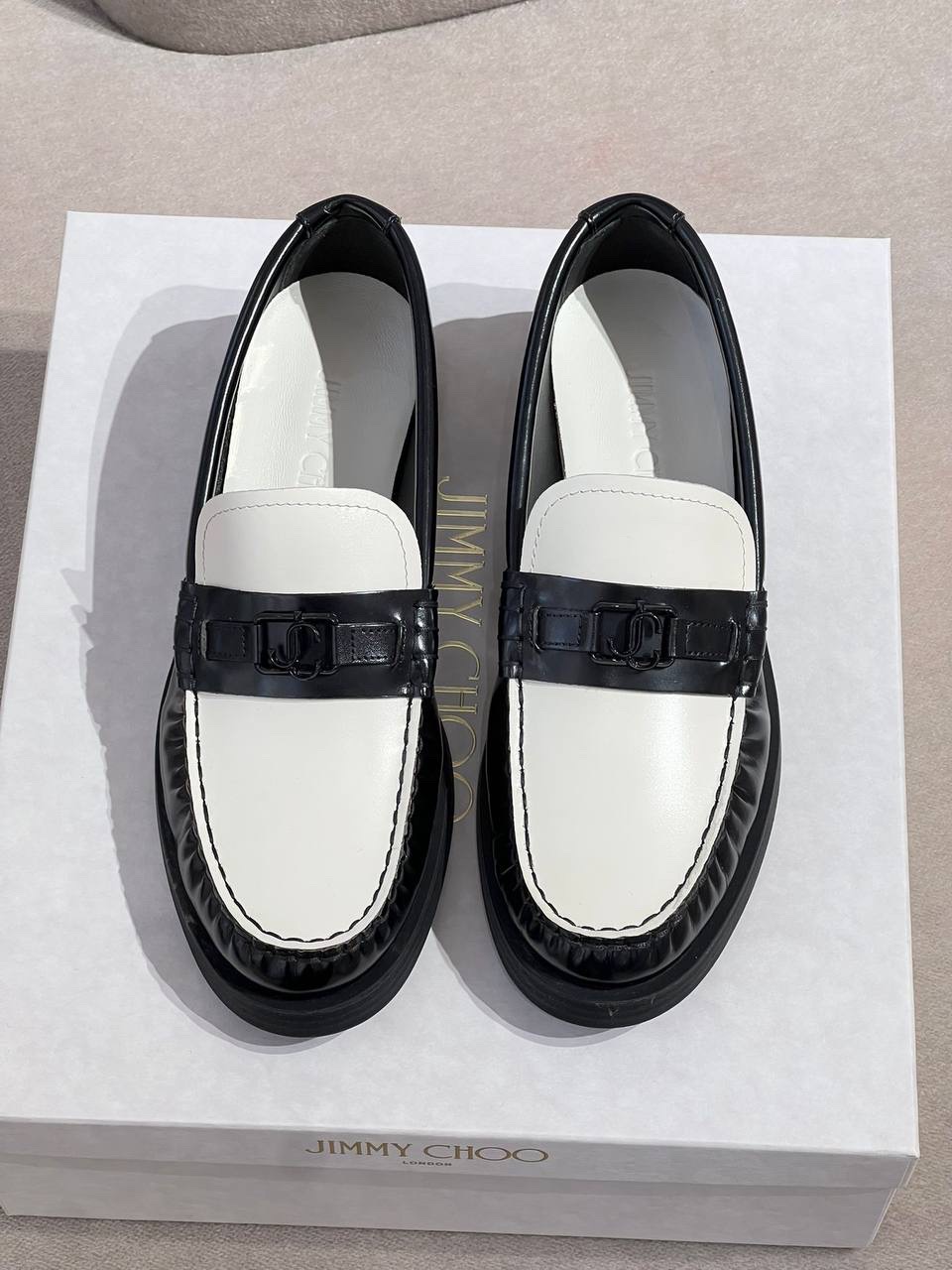 JIMMY CHOO Loafers side view - Women's luxury Shoes