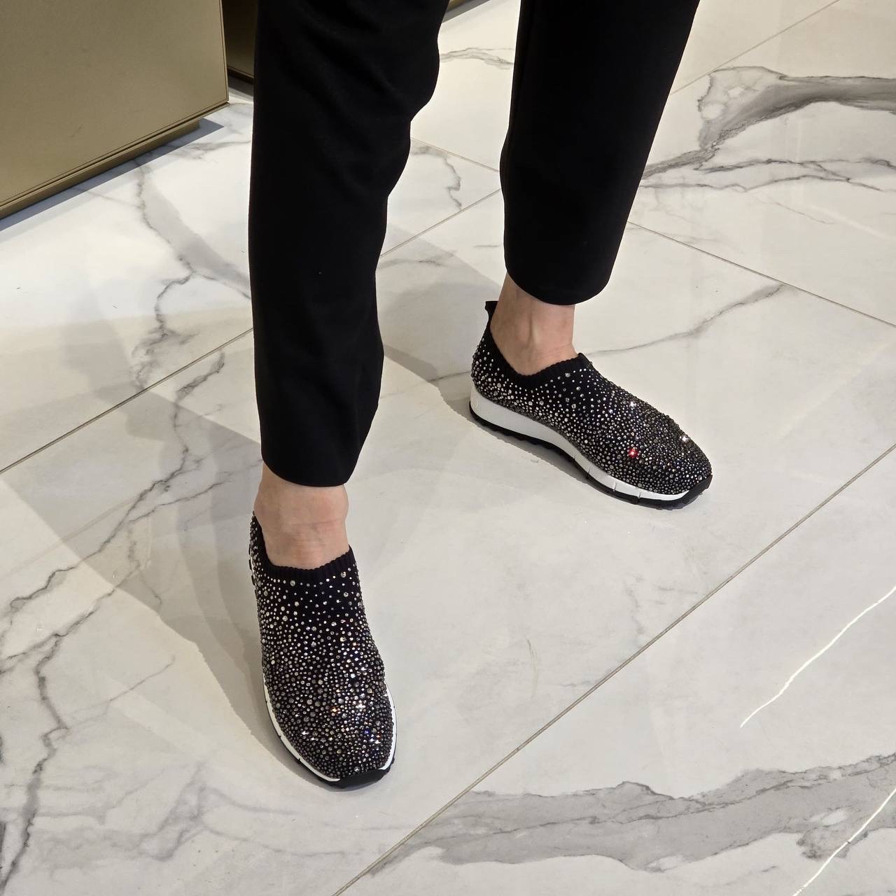 JIMMY CHOO Sneakers side view - Women's luxury Shoes