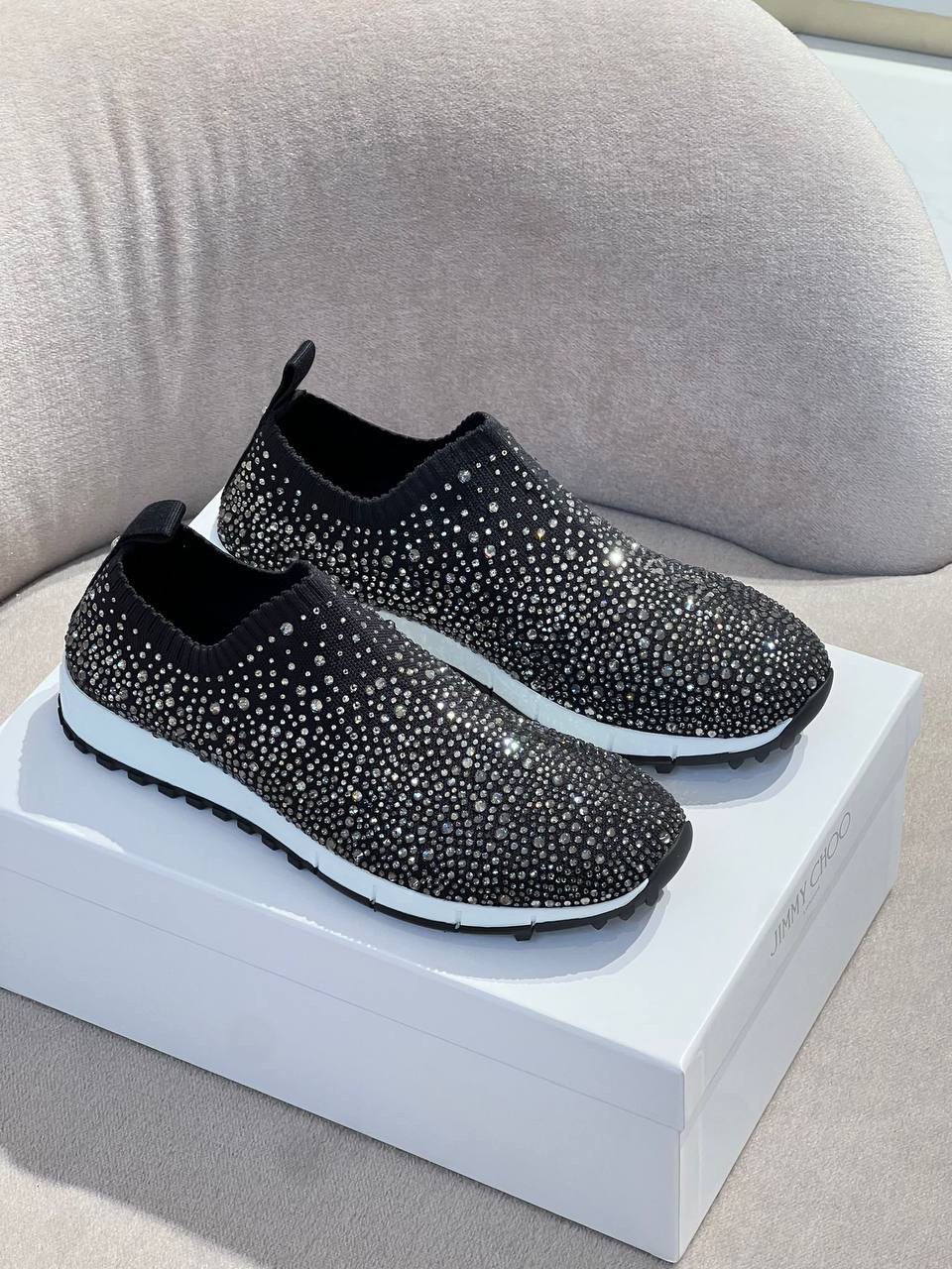 JIMMY CHOO Sneakers front view - Women's luxury Shoes