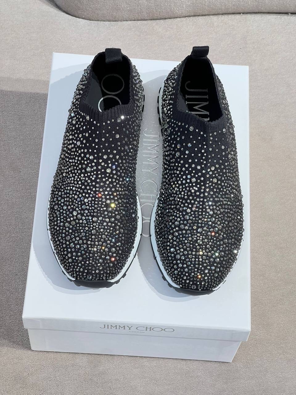 JIMMY CHOO Sneakers side view - Women's luxury Shoes