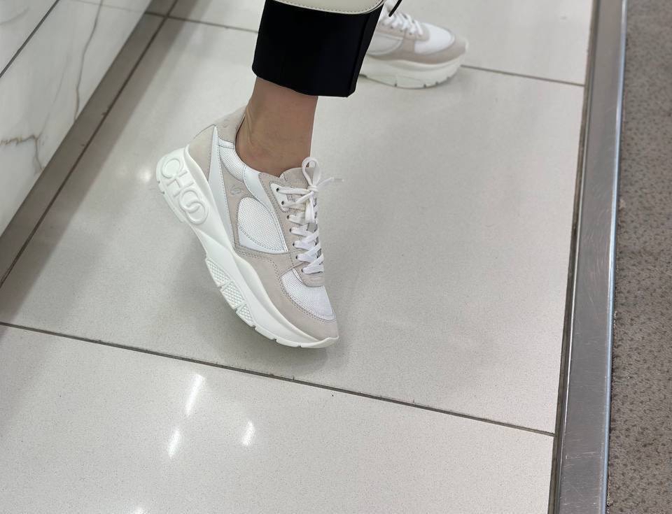JIMMY CHOO Sneakers side view - Women's luxury Shoes