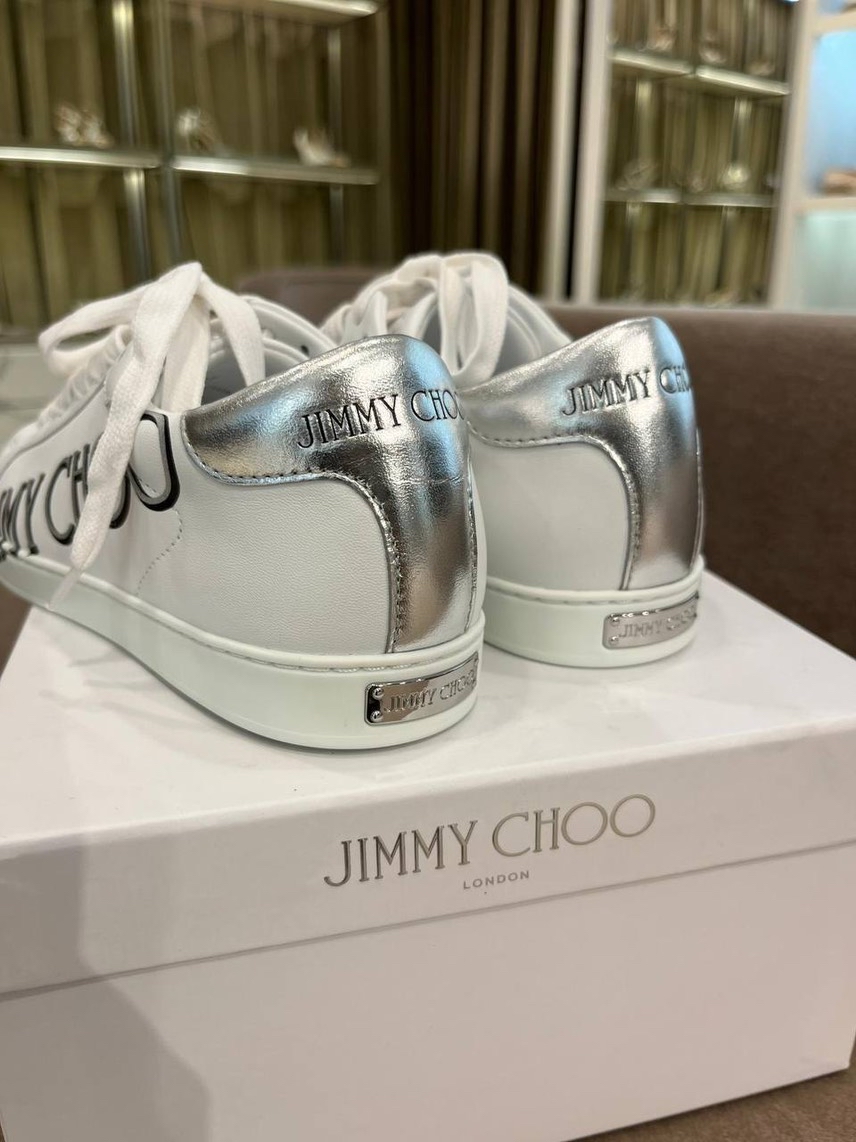 JIMMY CHOO Sneakers side view - Women's luxury Shoes