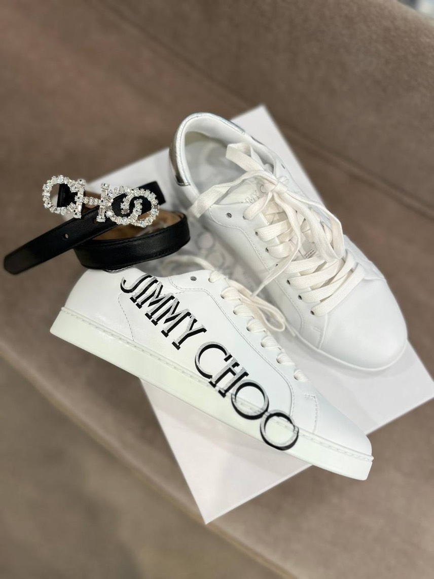 JIMMY CHOO Sneakers side view - Women's luxury Shoes
