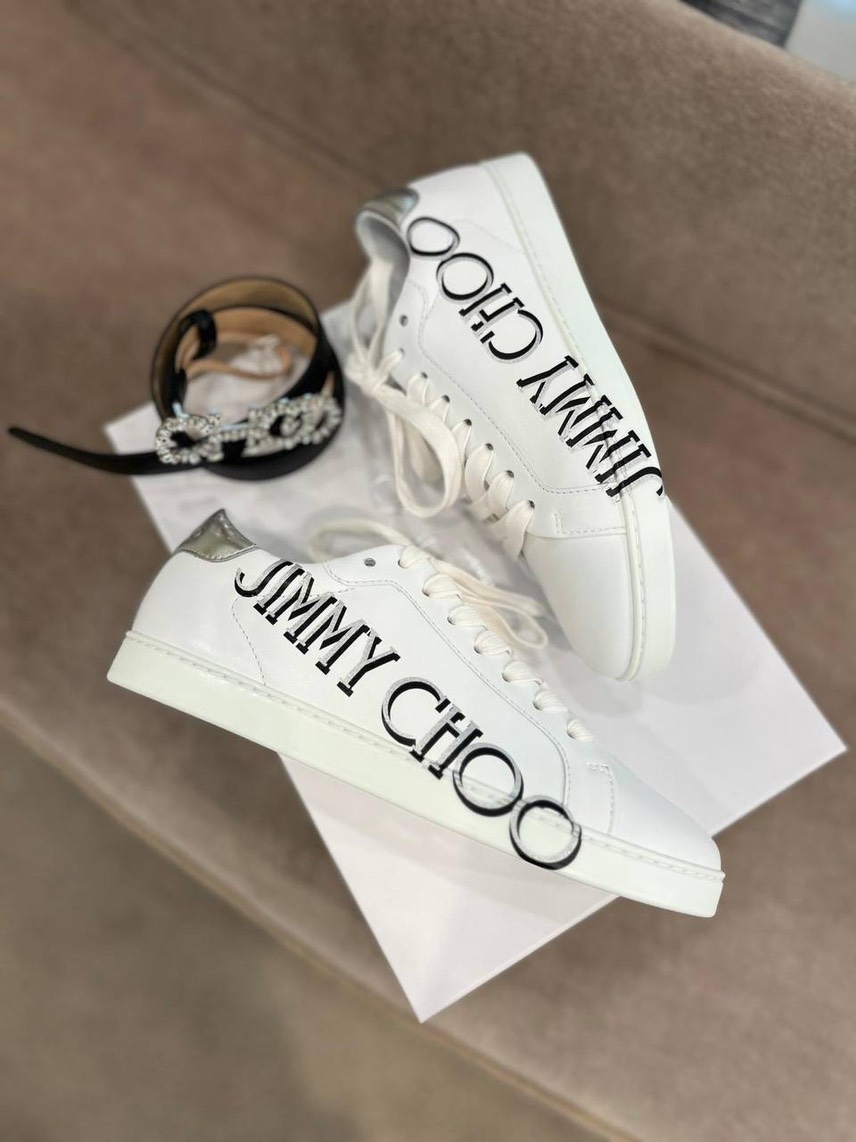 JIMMY CHOO Sneakers side view - Women's luxury Shoes