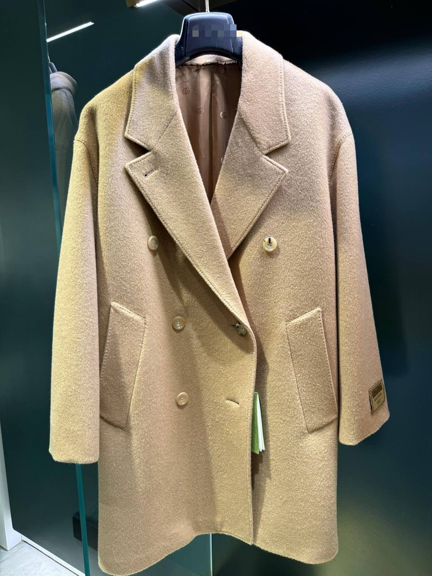 GUCCI Coats front view - Women's luxury Clothes