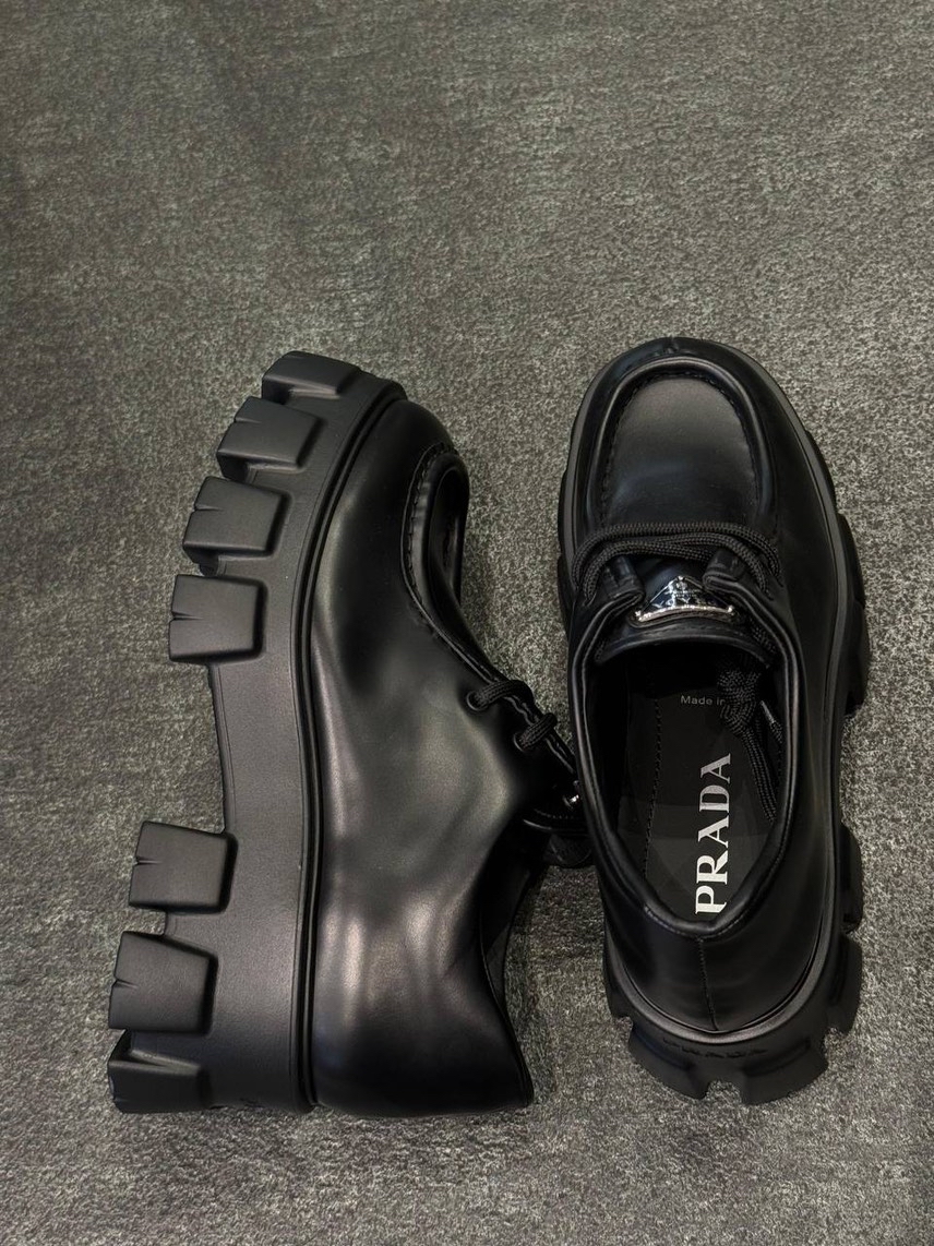 PRADA Loafers front view - Women's luxury Shoes