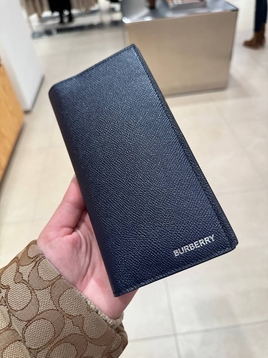 BURBERRY Wallets and small leather goods front view - Men's luxury Accessories