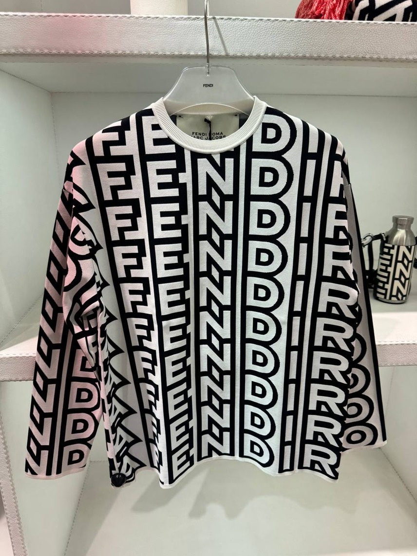 FENDI Hoodies front view - Women's luxury Clothes