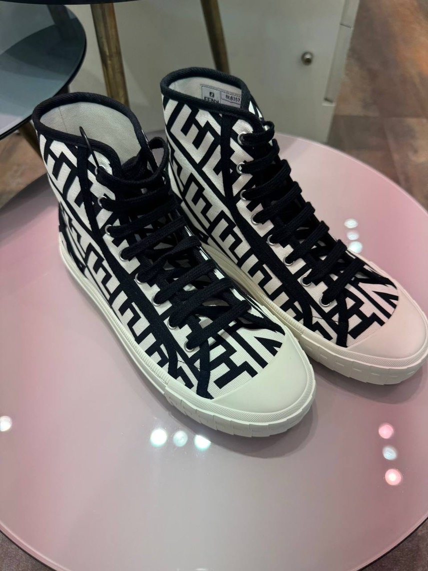 FENDI Sneakers side view - Women's luxury Shoes