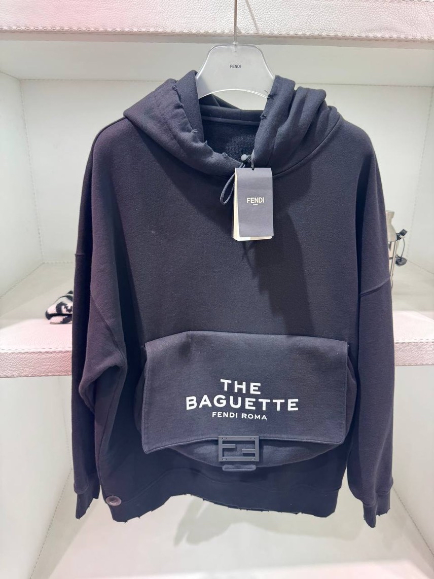 FENDI Hoodies front view - Women's luxury Clothes