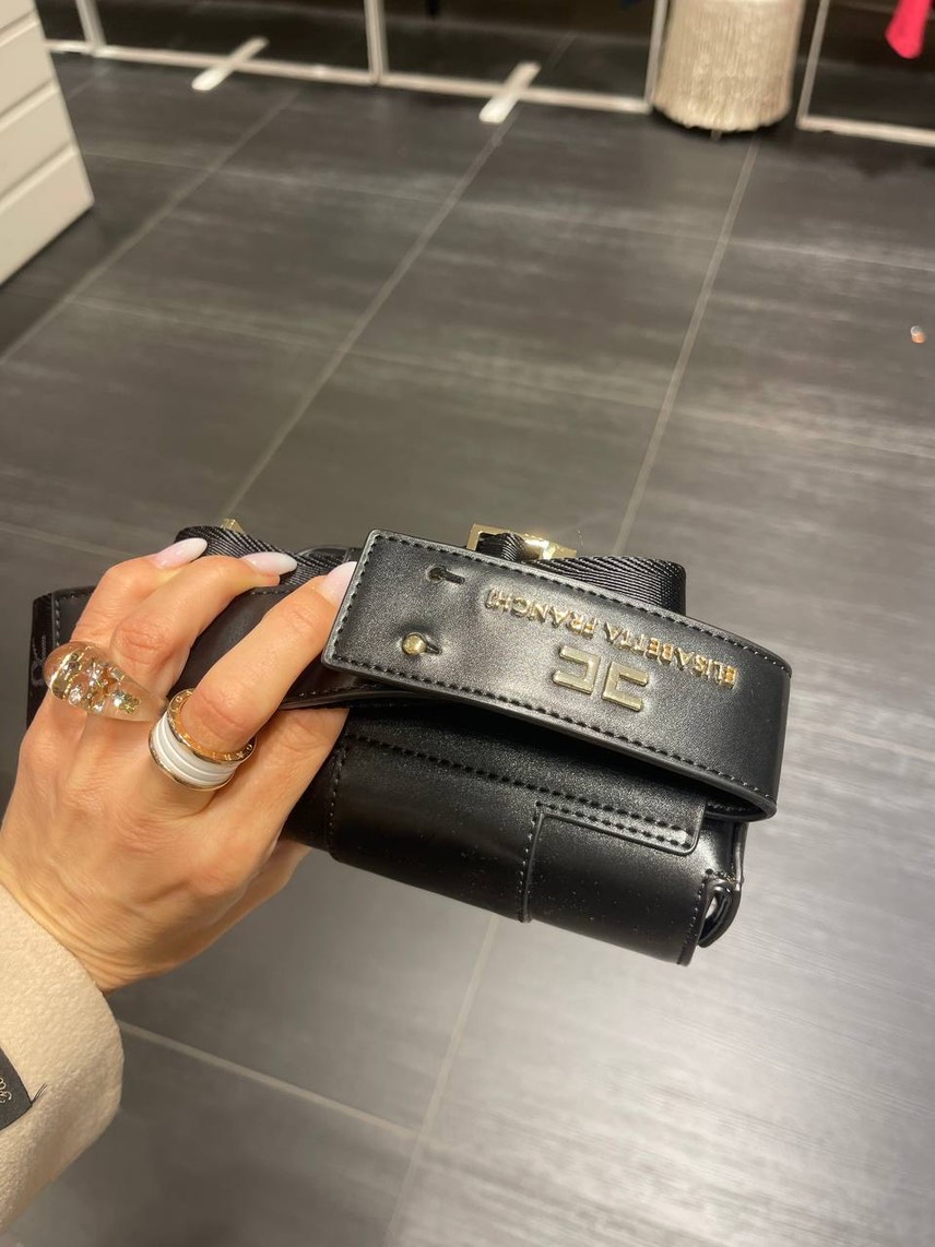 ELISABETTA FRANCHI Belt bags side view - Women's luxury Bags