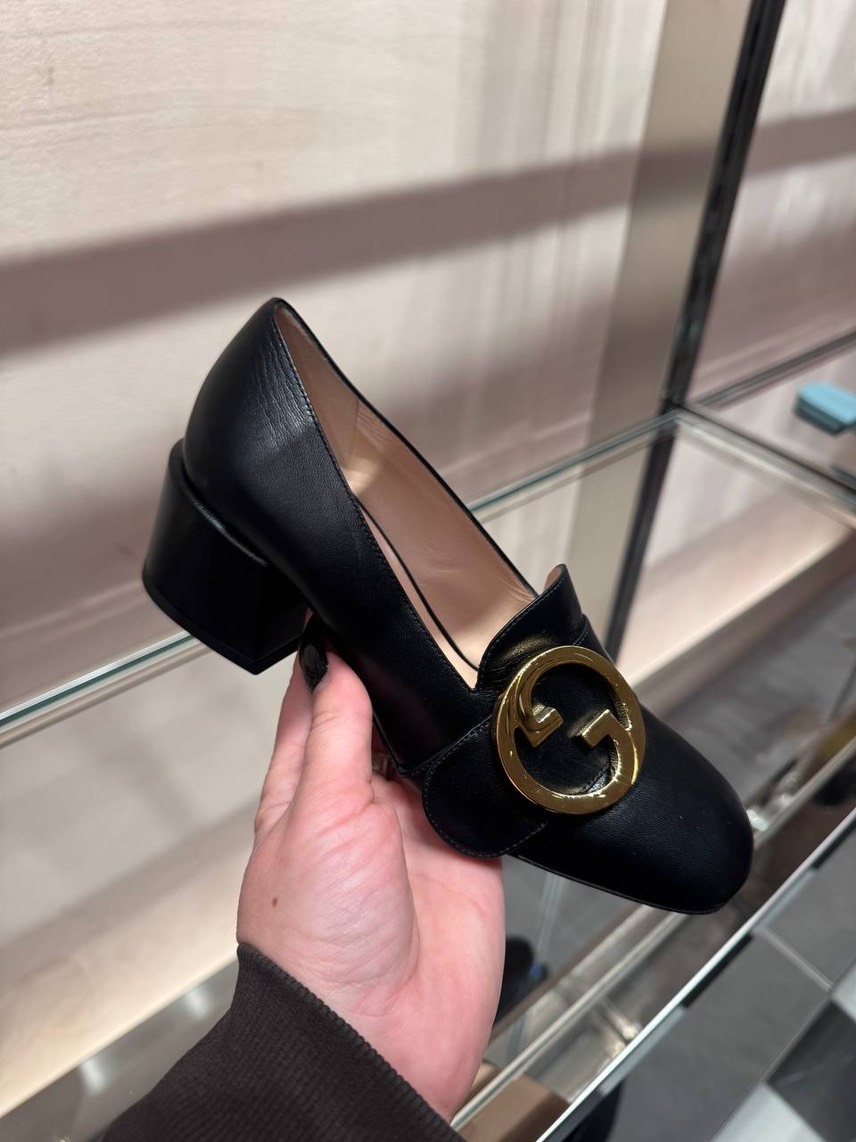 GUCCI Moccasins front view - Women's luxury Shoes