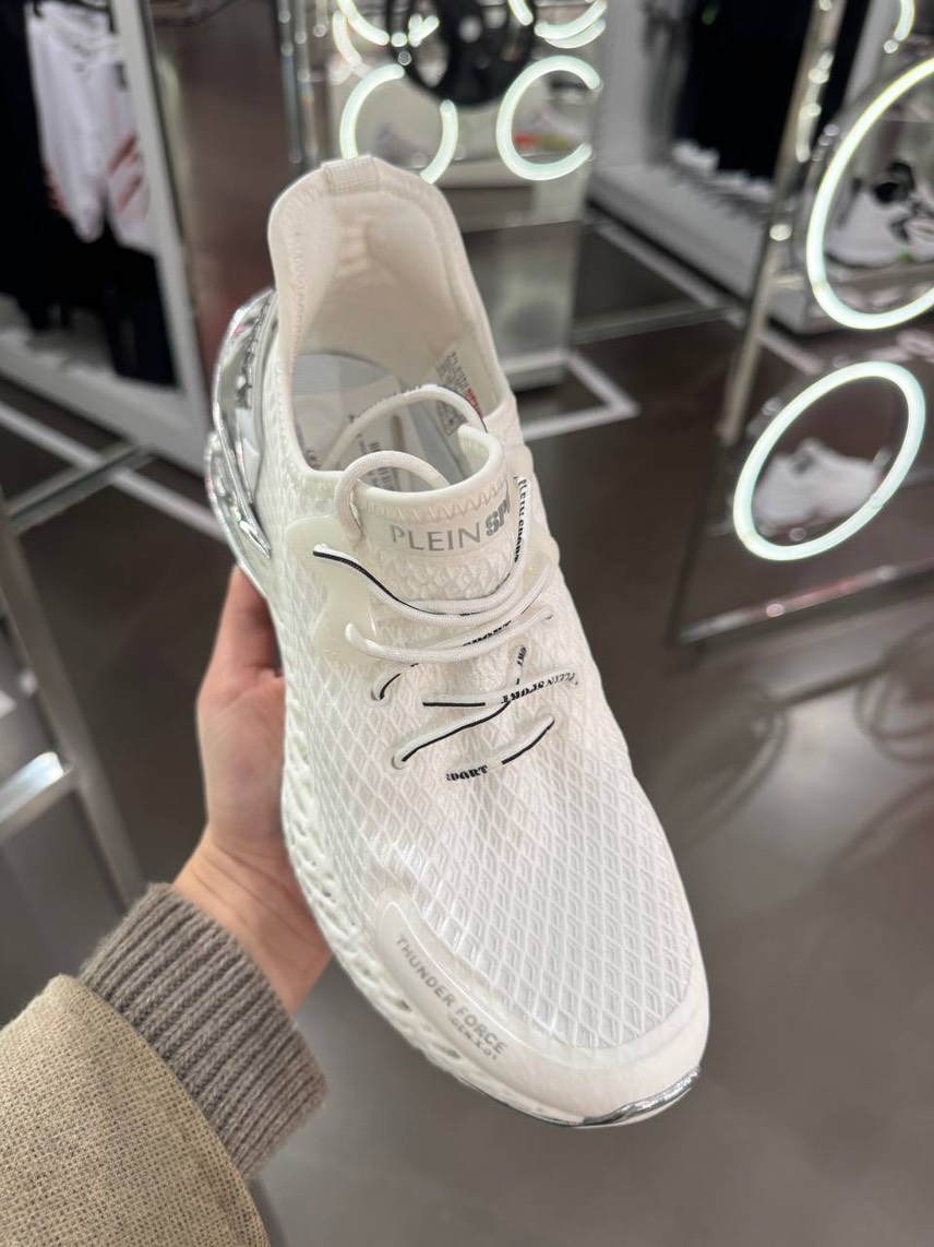 PLEIN SPORT Sneakers side view - unisex luxury Shoes