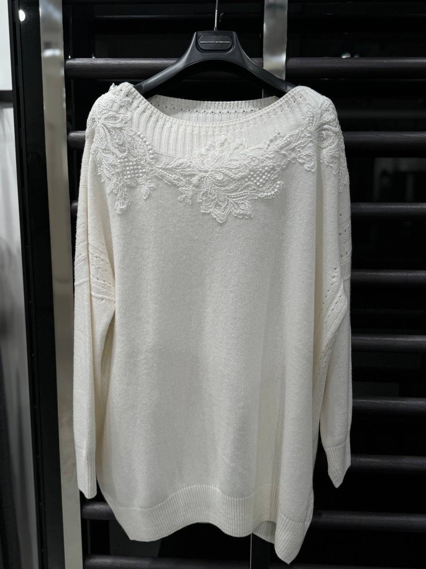 ERMANNO SCERVINO Knitwear front view - Women's luxury Clothes