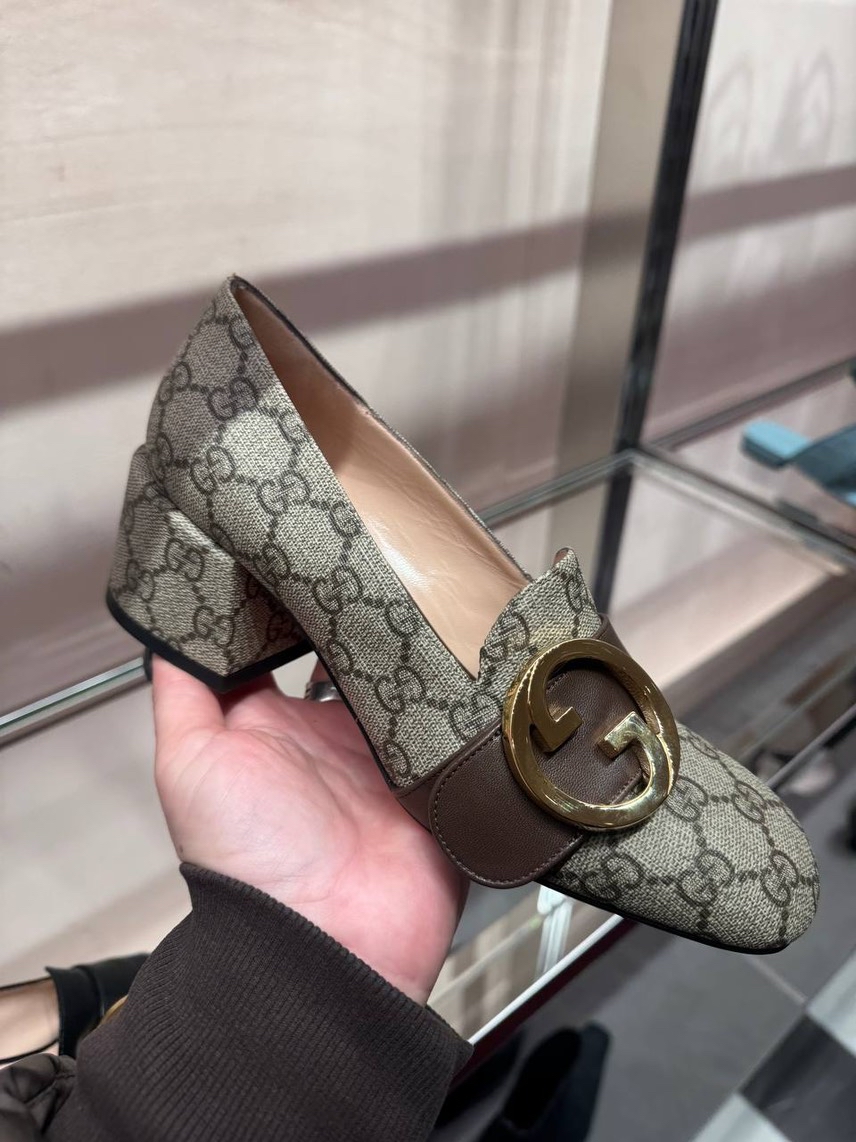 GUCCI Moccasins front view - Women's luxury Shoes