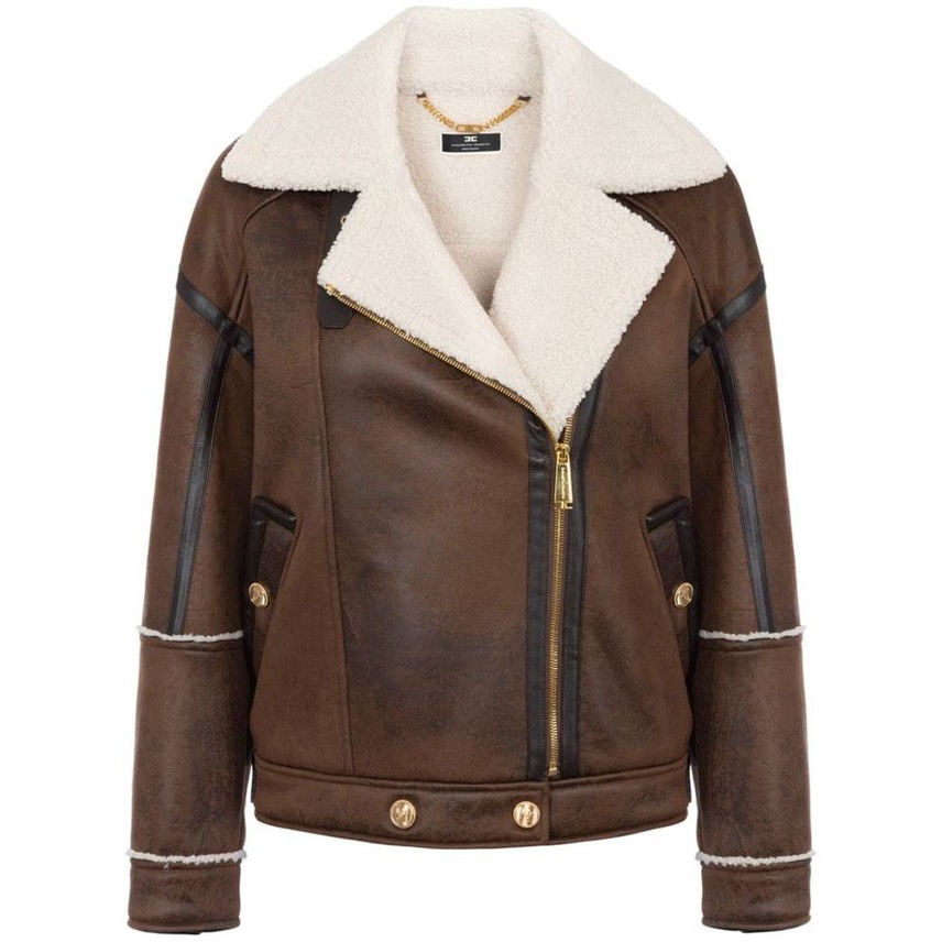 ELISABETTA FRANCHI Jackets front view - Women's luxury Clothes