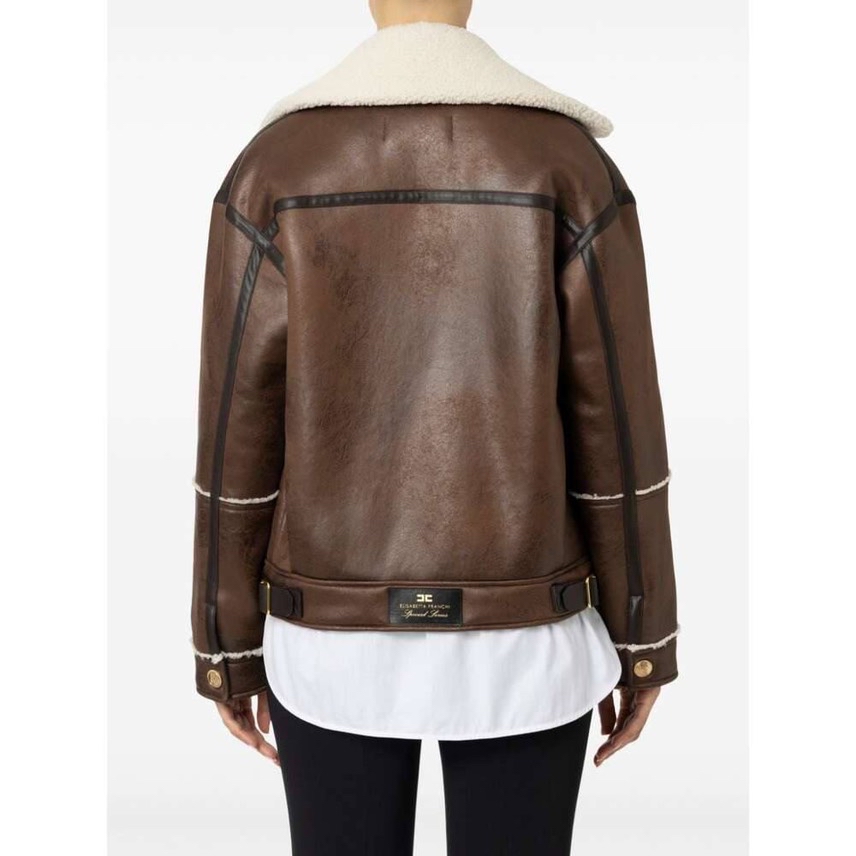 ELISABETTA FRANCHI Jackets side view - Women's luxury Clothes