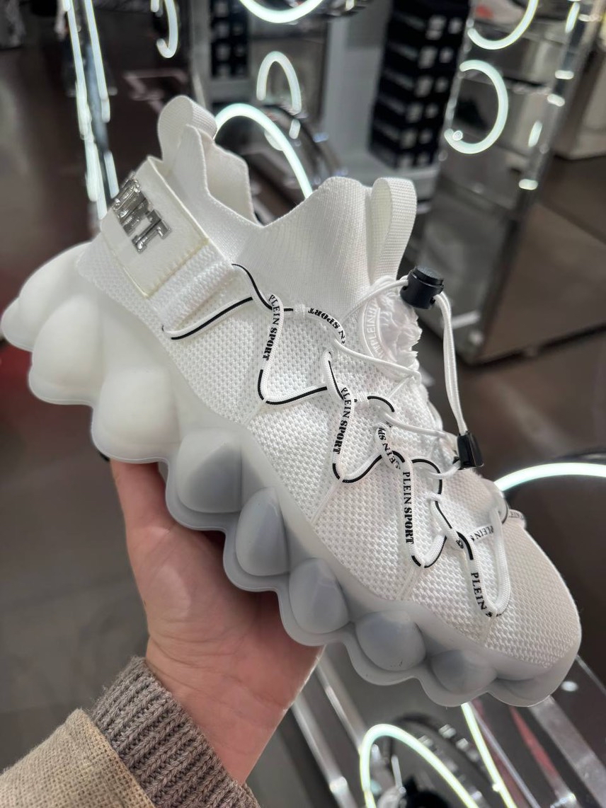 PLEIN SPORT Sneakers front view - unisex luxury Shoes