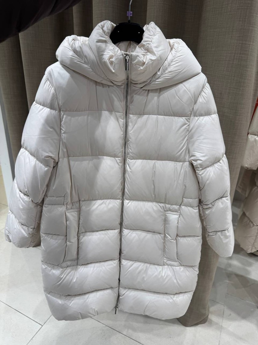 PESERICO Down jacket front view - Women's luxury Clothes