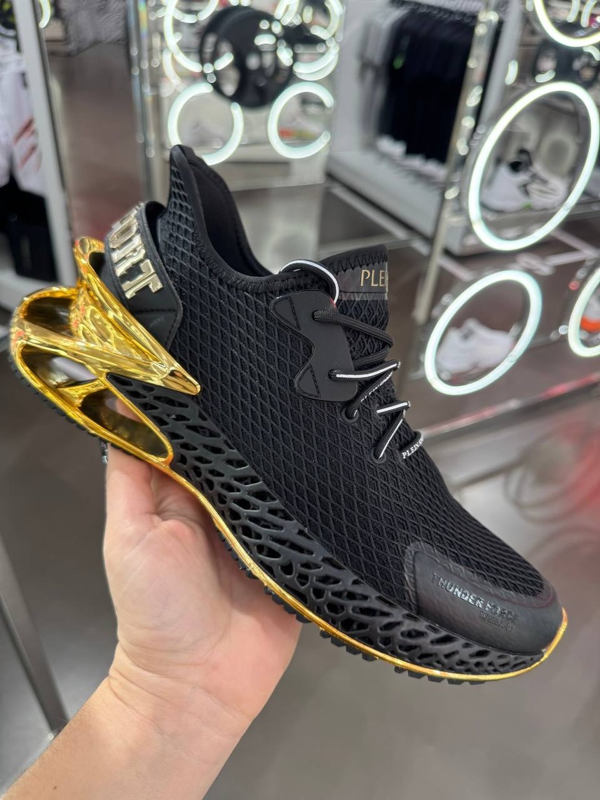 PLEIN SPORT Sneakers front view - unisex luxury Shoes