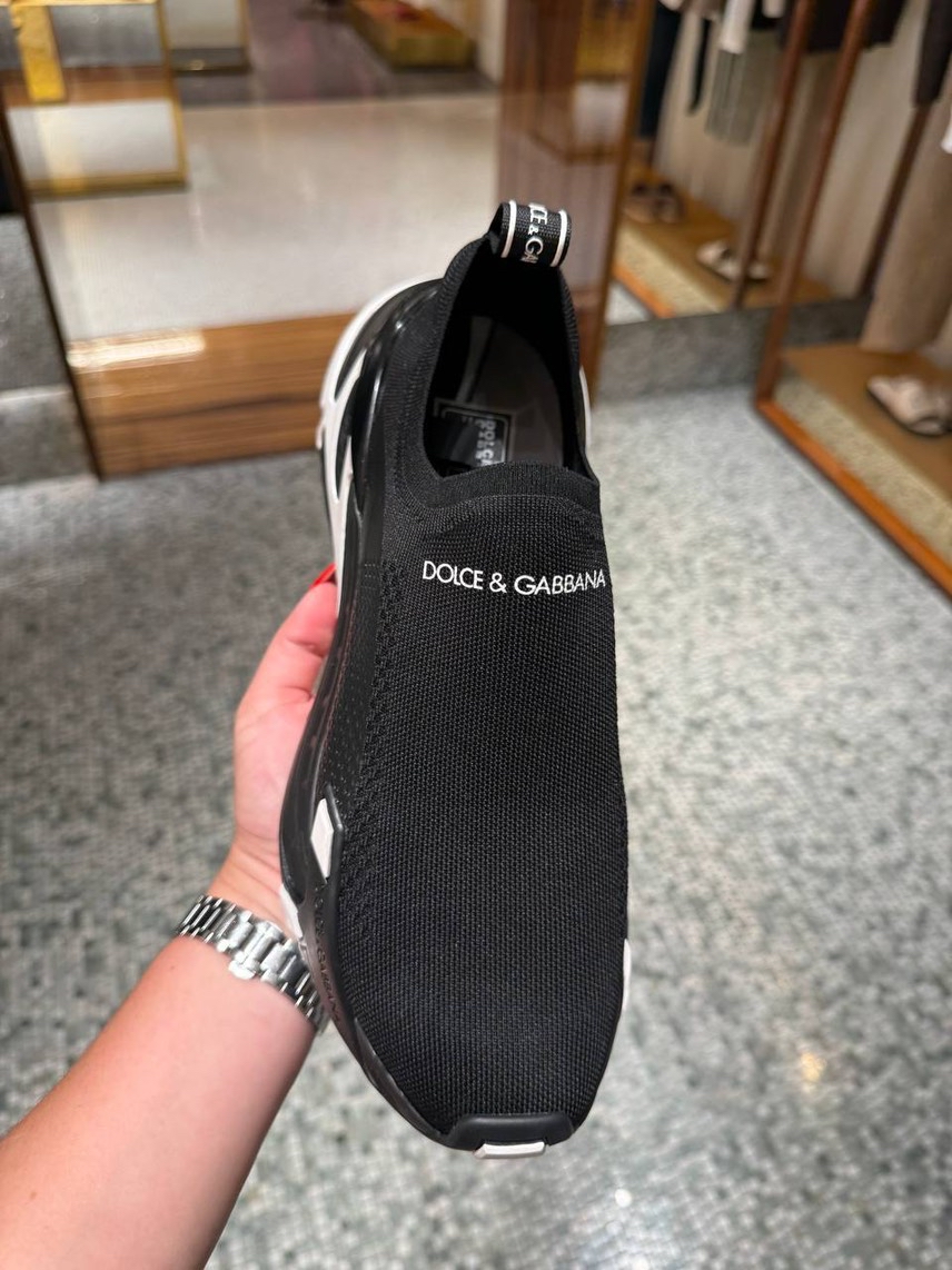 DOLCE & GABBANA Sneakers side view - Men's luxury Shoes