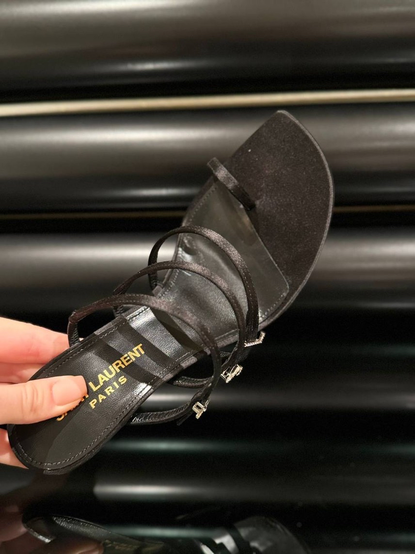 YVES SAINT LAURENT Sandals side view - Women's luxury Shoes
