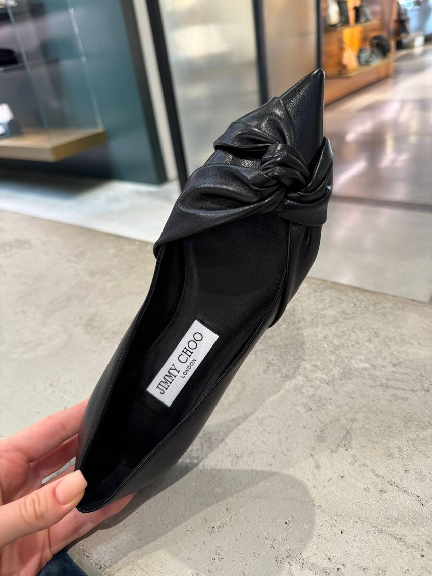 JIMMY CHOO Ballerinas side view - Women's luxury Shoes
