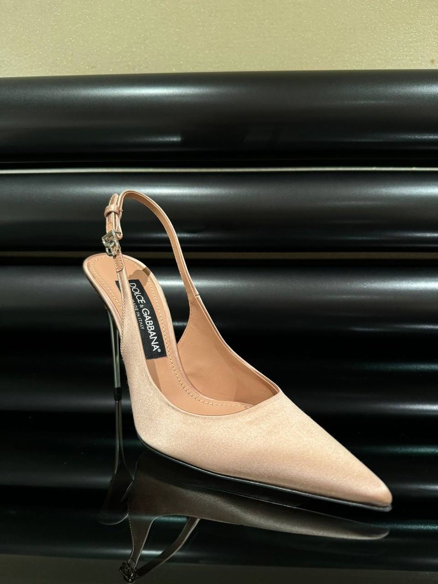 DOLCE & GABBANA Sandals side view - Women's luxury Shoes