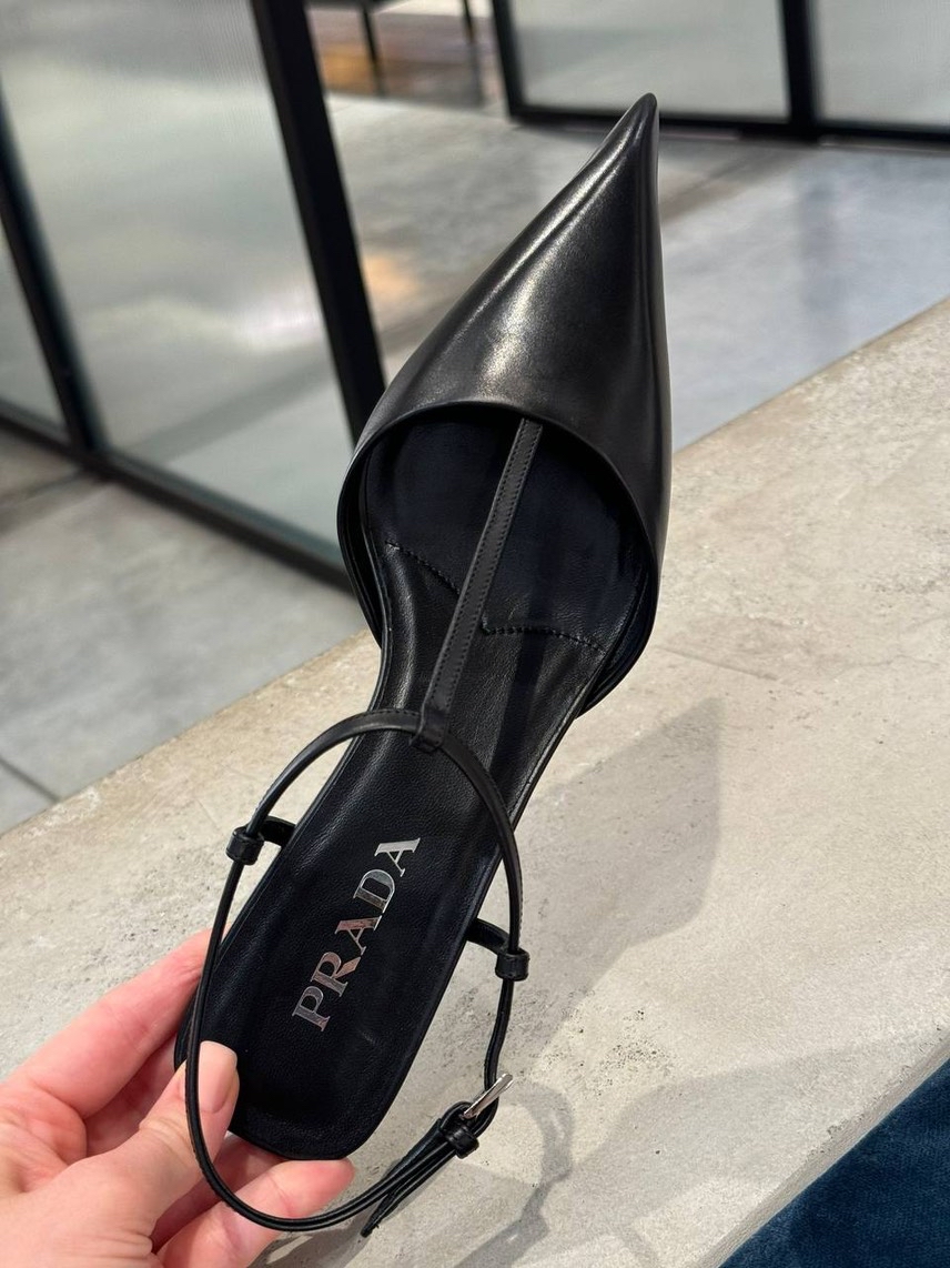 PRADA Sandals side view - Women's luxury Shoes