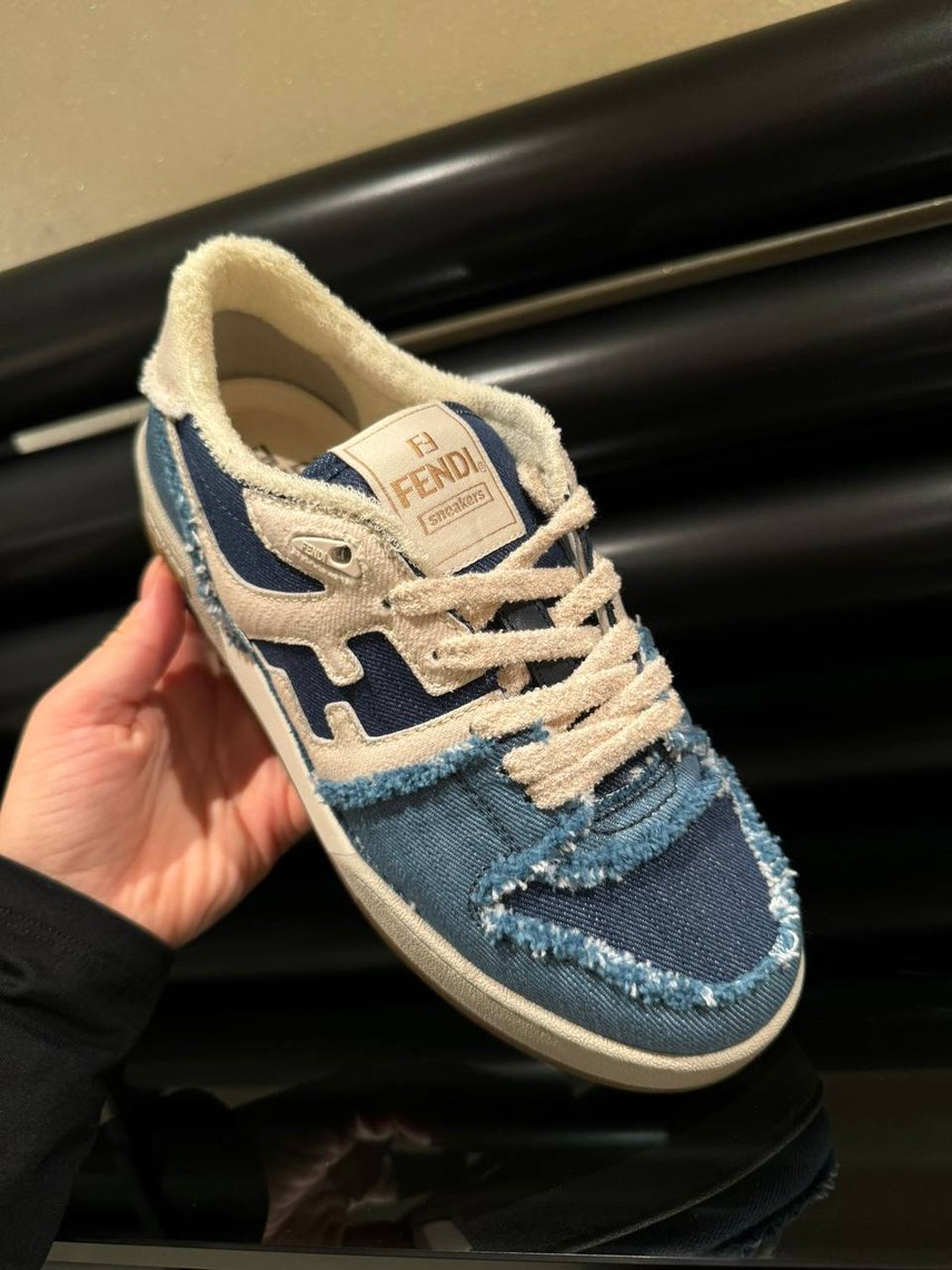 FENDI Sneakers side view - Women's luxury Shoes