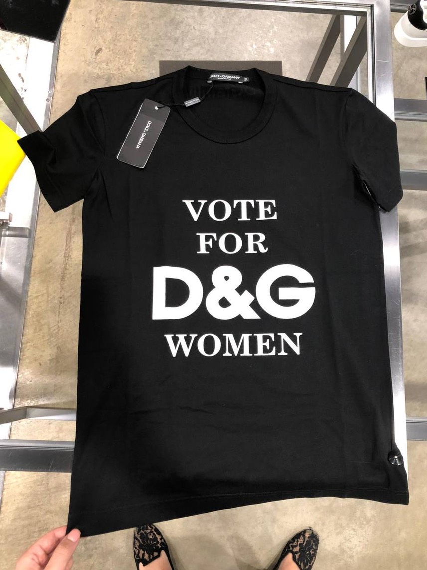 DOLCE & GABBANA T-shirt and Polo front view - Women's luxury Clothes